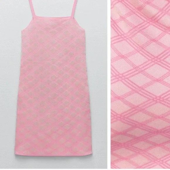 NWT Zara Knit Mini Dress - Picture 5 of 11